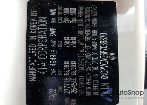 2023 Kia Sportage Ex from USA, damaged, VIN KNDPVCAG6P7039870